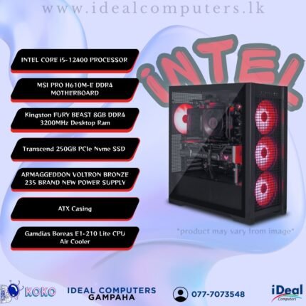 Intel Core i5 12th Generation System Unit (Brand New)