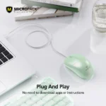 MICROPACK M-105 OPTICAL SILENT WIRED MOUSE (1YW) - Image 3