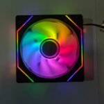 Colourful RGB computer fan