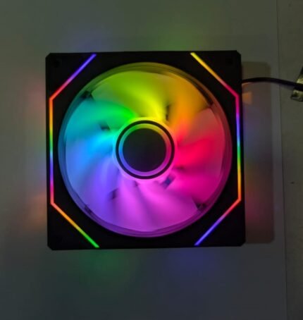 Colourful RGB computer fan