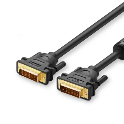 UGREEN DVI (24+1) Male to Male Cable Gold Plated 1.5m (Black) - 11606 - DV101 -(1YW)