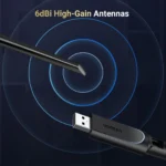 UGREEN AX900 USB High-Gain Dual Band Wi-Fi Adapter - 35265 - CM763 -(1YW) - Image 4