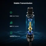 UGREEN Toslink Optical Audio Cable 1.5m (Black) - AV122 - 70891 -(1YW) - Image 5