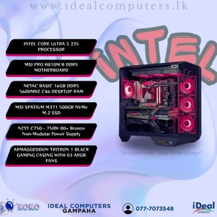 Intel Core i5 15th Generation DDR5 System Unit Only (Brand New)