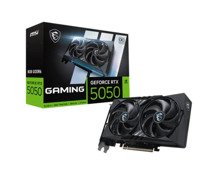 MSI Geforce RTX 5050 Gaming OC 8GB GDDR6X Graphics Card (3YW)