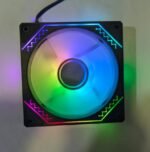 Colourful LED computer fan design
