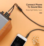 UGREEN 3 Meter 3.5mm Male to 2 RCA Male Audio Cable – AV102 – 10512 –(1YW) - Image 8