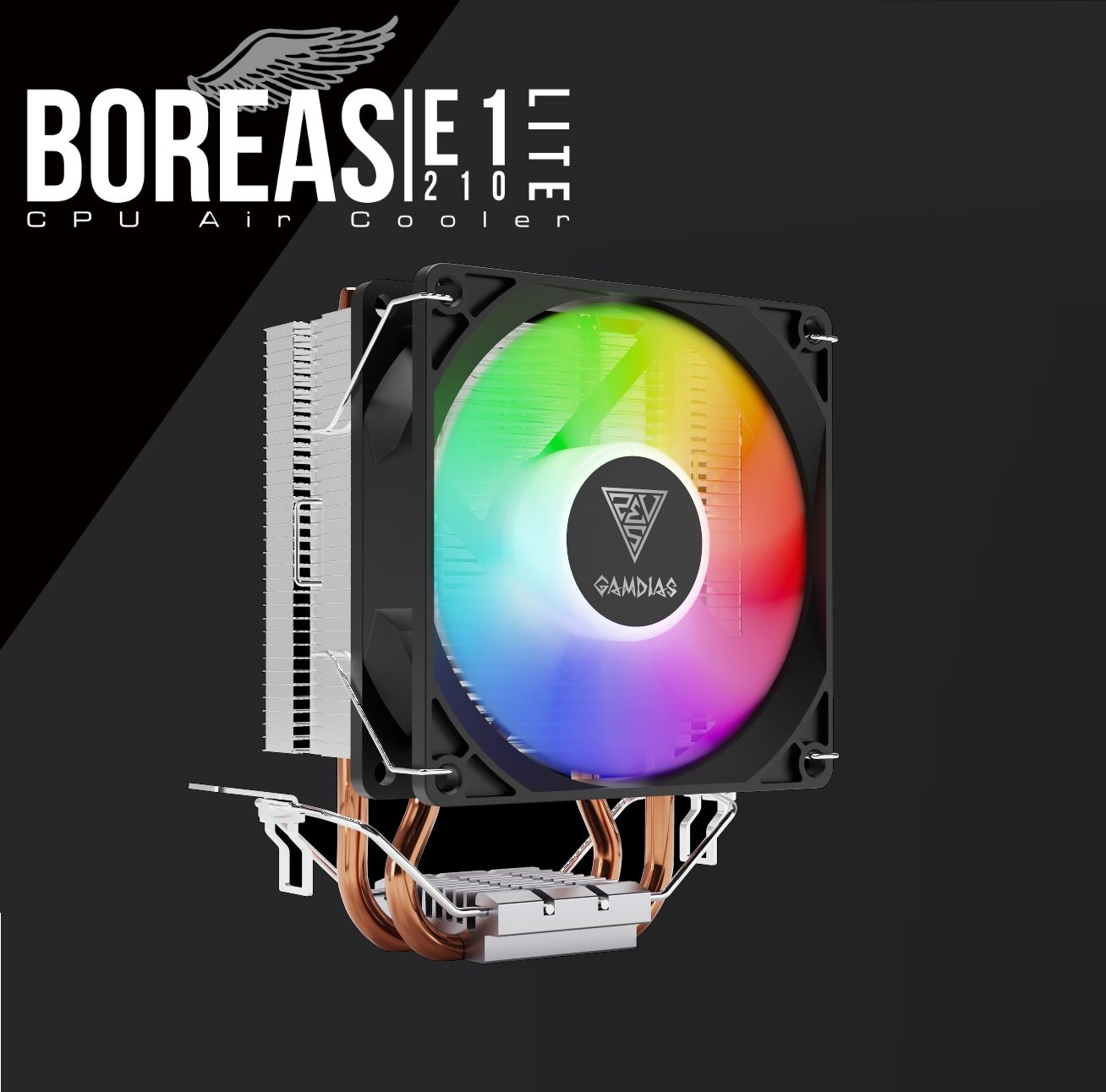 tuyiltyulyuliuyyuol Gamdias Boreas E1-210 Lite CPU Air Cooler (3YW) - Image 1