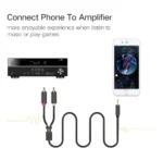 UGREEN 3 Meter 3.5mm Male to 2 RCA Male Audio Cable – AV102 – 10512 –(1YW) - Image 10