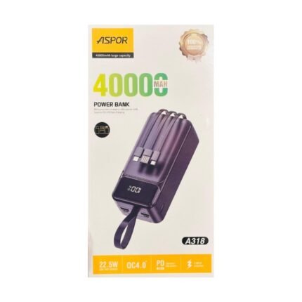 ASPOR 40000mAh A318 Power Bank (6MW)
