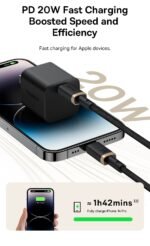 Baseus Dura Series Fast Charging Cable Type-C to Lightning 20W 1m Black - (USB-C to iP) (1YW) - Image 7