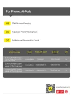 Baseus EnerFill FF11 15W Qi2 Foldable Wireless Charger + Black With 20W Power Adpter UK + 1m C to C Data Cable Black (1YW) - Image 7