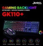 JEDEL GK110+ Gaming Keyboard & Mouse (6MW) - Image 2