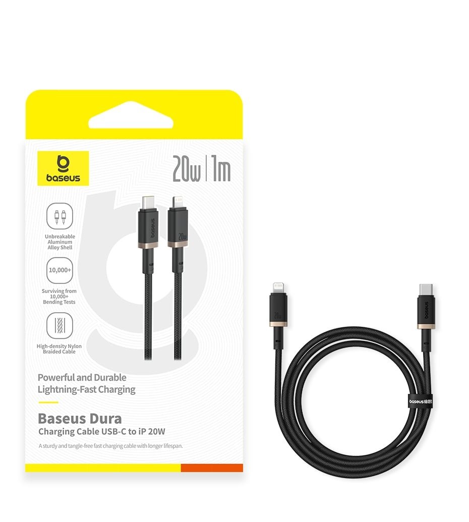 678 Baseus Dura Series Type-C to Lightning 20W