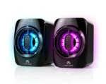 MIKUSO RGB LED Light 2.0 USB Small Speaker MS-054 (6MW) - Image 3