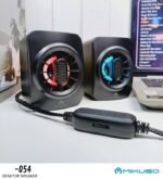 MIKUSO RGB LED Light 2.0 USB Small Speaker MS-054 (6MW) - Image 2