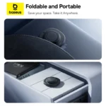 Baseus EnerFill FF11 15W Qi2 Foldable Wireless Charger + Black With 20W Power Adpter UK + 1m C to C Data Cable Black (1YW) - Image 11