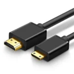 UGREEN 1.5 Meter 4K@30Hz Mini HDMI to HDMI Cable Male to Male Black – HD108 – 11167 –(1YW) - Image 4