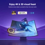 UGREEN 2 Meter 4K HDMI Male to Male Nylon Braided Cable - HD119 - 40101 -(1YW) - Image 6