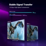 UGREEN 2 Meter 4K HDMI Male to Male Nylon Braided Cable - HD119 - 40101 -(1YW) - Image 7