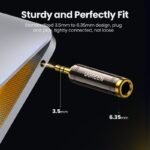 UGREEN 3.5mm Male to 6.35mm Female Adapter – AV168 – 60711 - Image 2