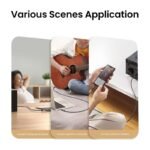 UGREEN 3.5mm Male to 6.35mm Female Adapter – AV168 – 60711 - Image 3