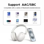 UGREEN Studio Max2 80Hrs Wireless Headphone Black – HP205 – 45018 (1YW) - Image 12