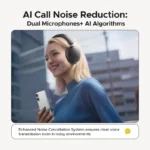 UGREEN Studio Max2 80Hrs Wireless Headphone Black – HP205 – 45018 (1YW) - Image 11