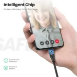 UGREEN USB 2.0 A to Micro USB Cable Nickel Plating Aluminum Braid 0.25m (25CM) (Black) - 60144 - US290 -(1YW) - Image 6