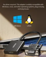 UGREEN VGA Male To HDMI Female Converter – CM513 – 50945 –(1YW) - Image 9