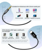 UGREEN Wired Earphones with Type-C Connector – EP106 – 35756 (1YW) - Image 6