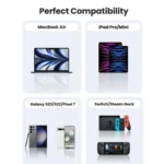 UGREEN 0.5 Meter (50CM) Type C to Type C 60W Cable Nickel Plating - US286 - 50996 - (1YW) - Image 5