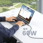 UGREEN 0.5 Meter (50CM) Type C to Type C 60W Cable Nickel Plating - US286 - 50996 - (1YW) - Image 4