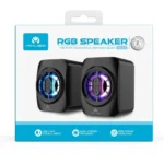 MIKUSO RGB LED Light 2.0 USB Small Speaker MS-054 (6MW)