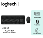 Logitech MK250 Bluetooth Compact Keyboard Mouse Combo (1YW) - Image 2