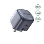 UGREEN 35W 2-Port Nexode GaN Fast Charger UK – CD350 –15540 - (1YW)