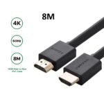 UGREEN 8 Meter 4K@60Hz HDMI Cable Male to Male – HD104 – 10178 –(1YW)