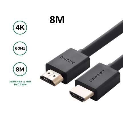 UGREEN 8 Meter 4K@60Hz HDMI Cable Male to Male – HD104 – 10178 –(1YW)
