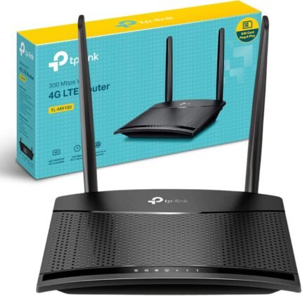 TP-Link TL-MR100 300MBPS Wireless 4G LTE Router (1YW)