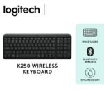 Logitech K250 Bluetooth Compact Keyboard (1YW)