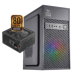 ALCATROZ AZZURA MILLENIA AIR 1 RGB ATX CASING WITH 235W Power Supply & 01 X RGB Fan - Image 2