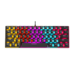 ARMAGGEDDON MKA-1C CORE 61 Keys Wired Mechanical Keyboard- Ranbow Backlight (CLICKY Mechanical Switches) (1YW)