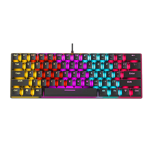 Armaggeddon-MKA-1C-NEO-PSYCHSWIFT-Specification-– ARMAGGEDDON MKA-1C CORE 61 Keys Wired Mechanical Keyboard- Ranbow Backlight (CLICKY Mechanical Switches) (1YW) - Image 1