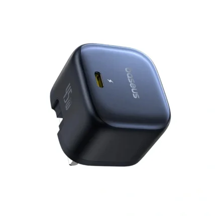 Baseus 45W PicoGo AE11 GaN 6 Type-C Fast Charger PD 45W – Cosmic Black (1YW)