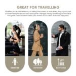 SonicGear AirPhone DNC3000 Digital Active Noise Cancellation Bluetooth Headphone- Platinum (6MW) - Image 8