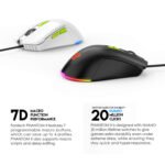 FANTECH PHANTOM II VX6 GAMING WIRED MOUSE (6MW) - Image 6