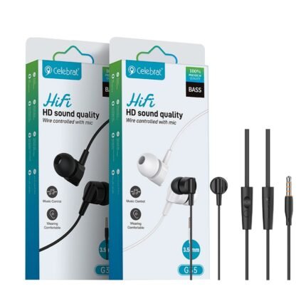 Celebrat G35 3.5mm Earphone (White or Black)