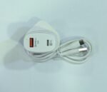 GFUZ GK-04C / 041 2 in 1 Charger With USB to Type C Cable - Image 3