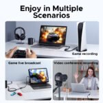 UGREEN HDMI USB/Type-C 2K 30Hz USB Video Capture Card – CM629 – 15389 –(1YW) - Image 6