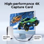 UGREEN HDMI USB/Type-C 2K 30Hz USB Video Capture Card – CM629 – 15389 –(1YW) - Image 3